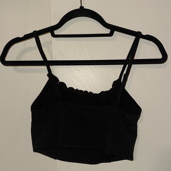Garage size small black crop top - Picture 4 of 4